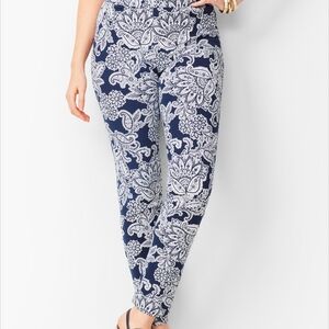 Talbots Chatham Ankle Pants - Curvy Fit - Paisley